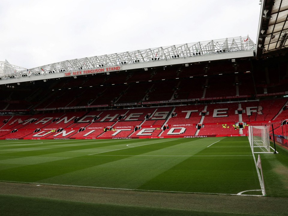 Štadión Manchestru United Old Trafford.