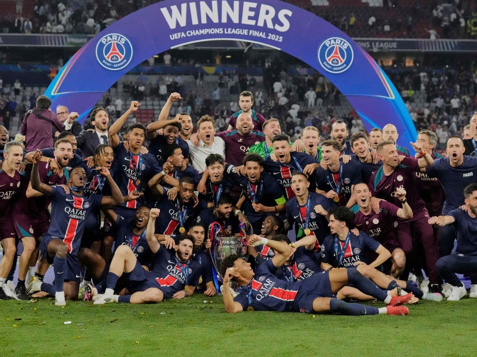 Hráči PSG získali titul v Lige majstrov.