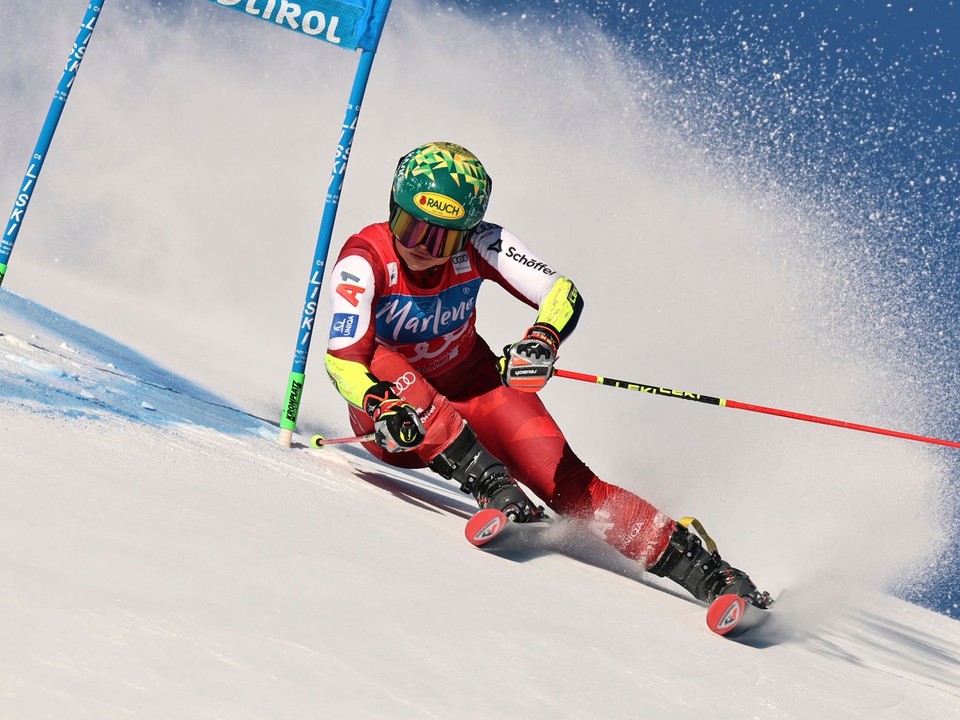 Rakúska lyžiarka Julia Scheibová.