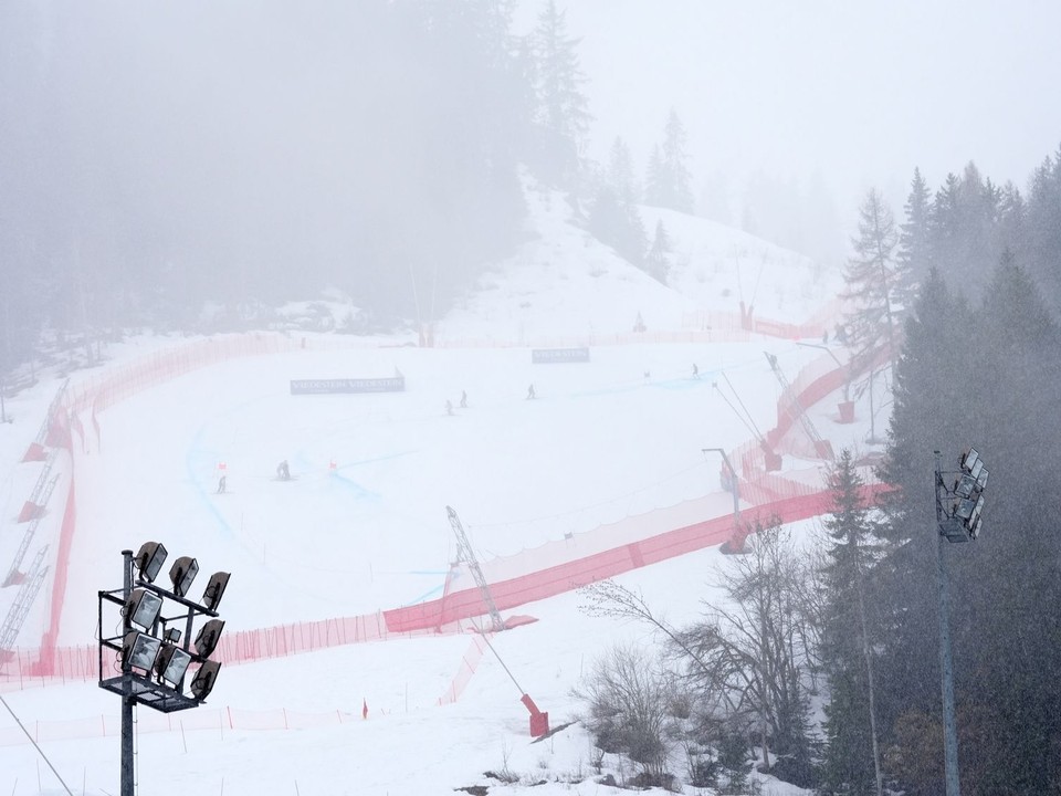 Zjazdovka v Courcheveli