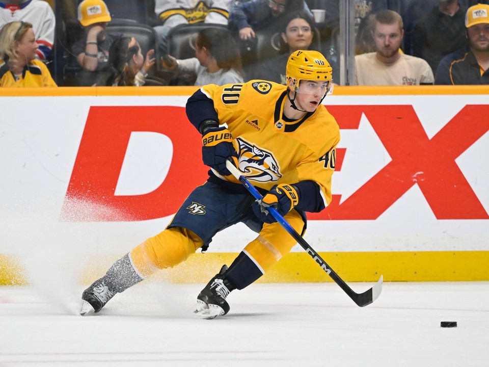 Ruský hokejista Fiodor Svečkov