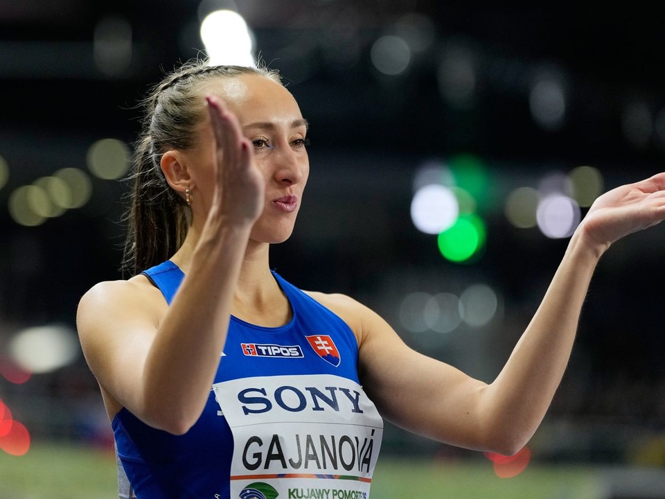 Na snímke slovenská atlétka Gabriela Gajanová.