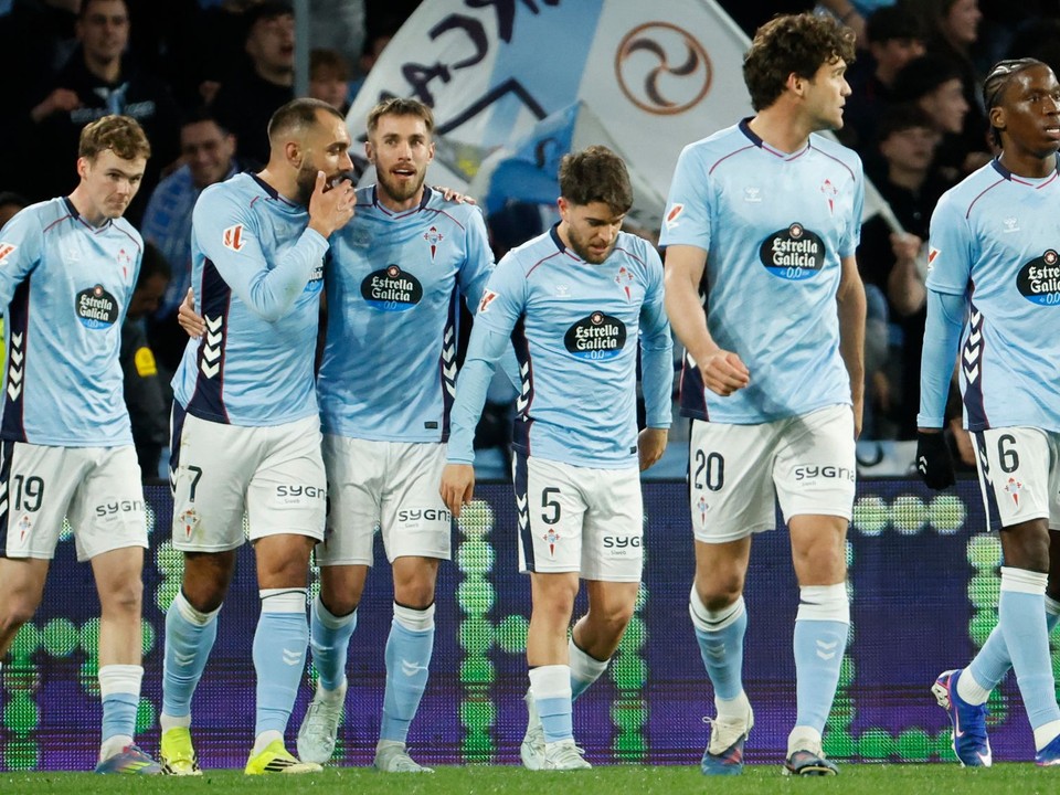 Hráči Celta Vigo.