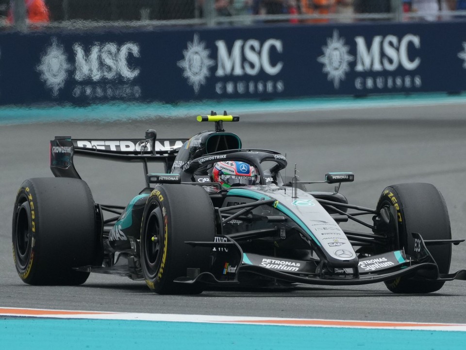 Kimi Antonelli počas Veľkej ceny Miami. 