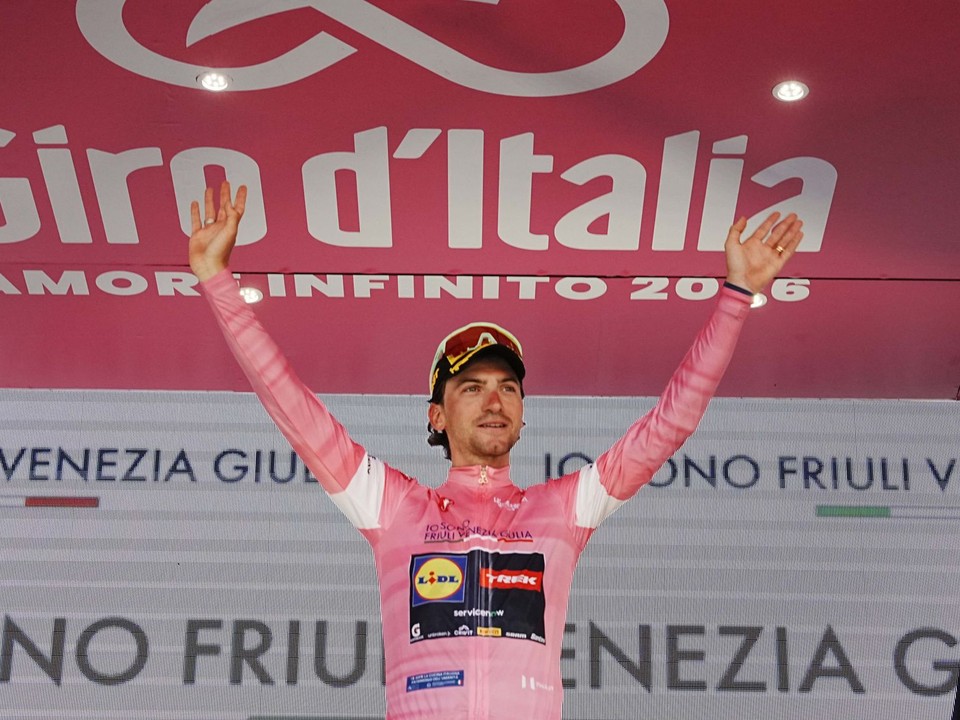 Jhonatan Narvaez po 4. etape na Giro d'Italia 2026. 