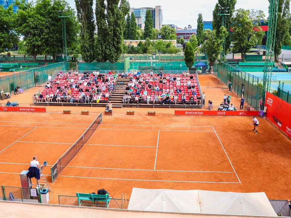 Centrálny kurt na Bratislava Open 2026.