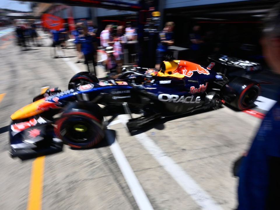 Max Verstappen počas Veľkej ceny Rakúska.