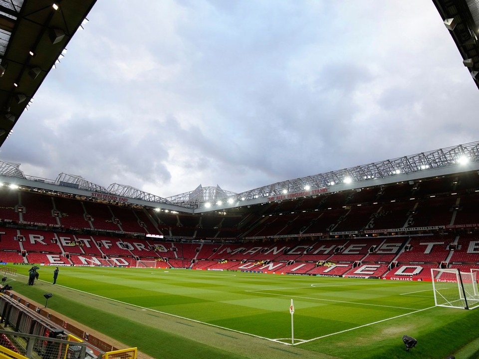 Štadión Old Trafford.