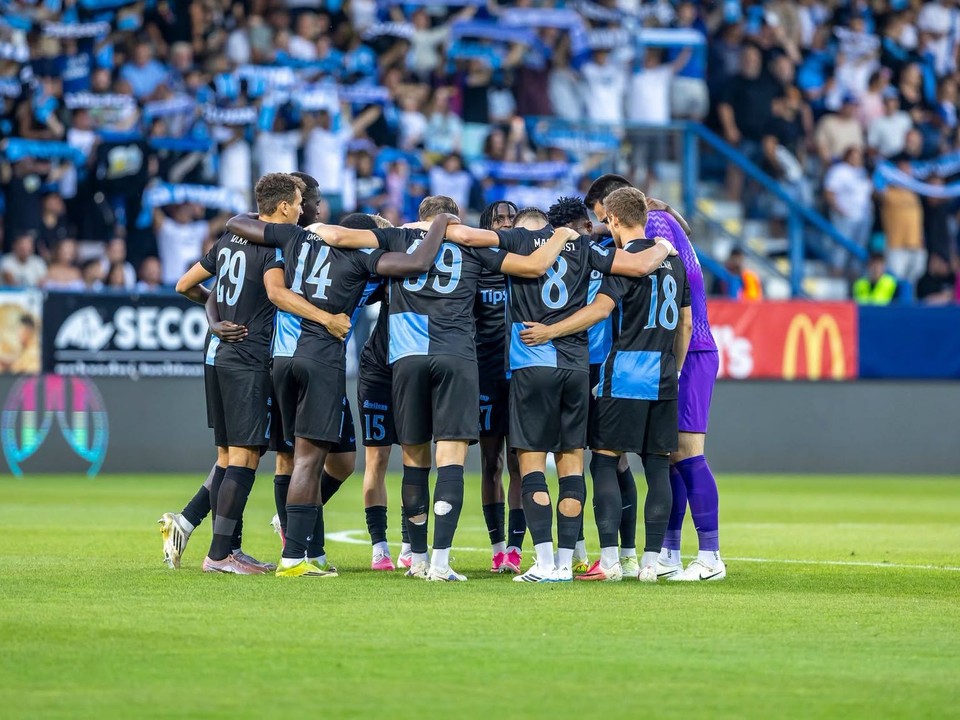 Futbalisti Slovana Liberec