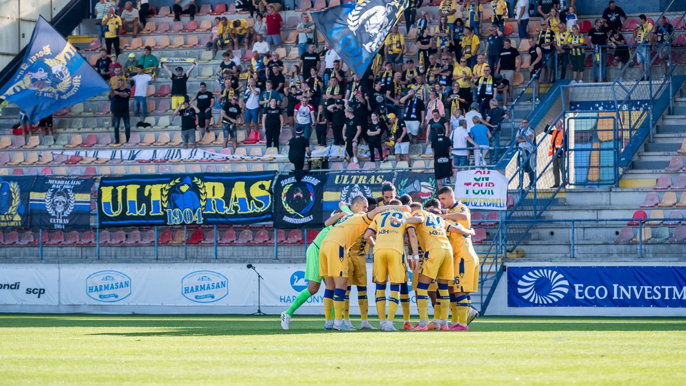 Futbalisti DAC Dunajská Streda.