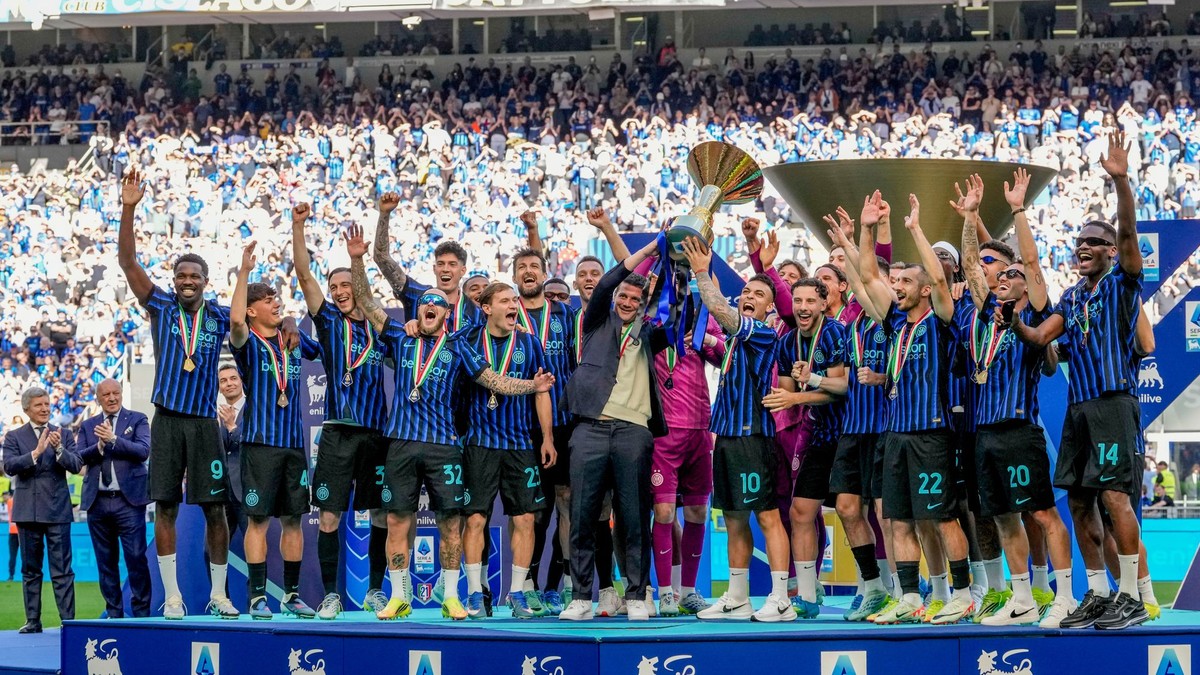Futbalisti Interu Miláno. 