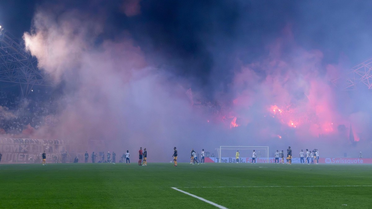 Fanúšikovia Hajduk Split. 