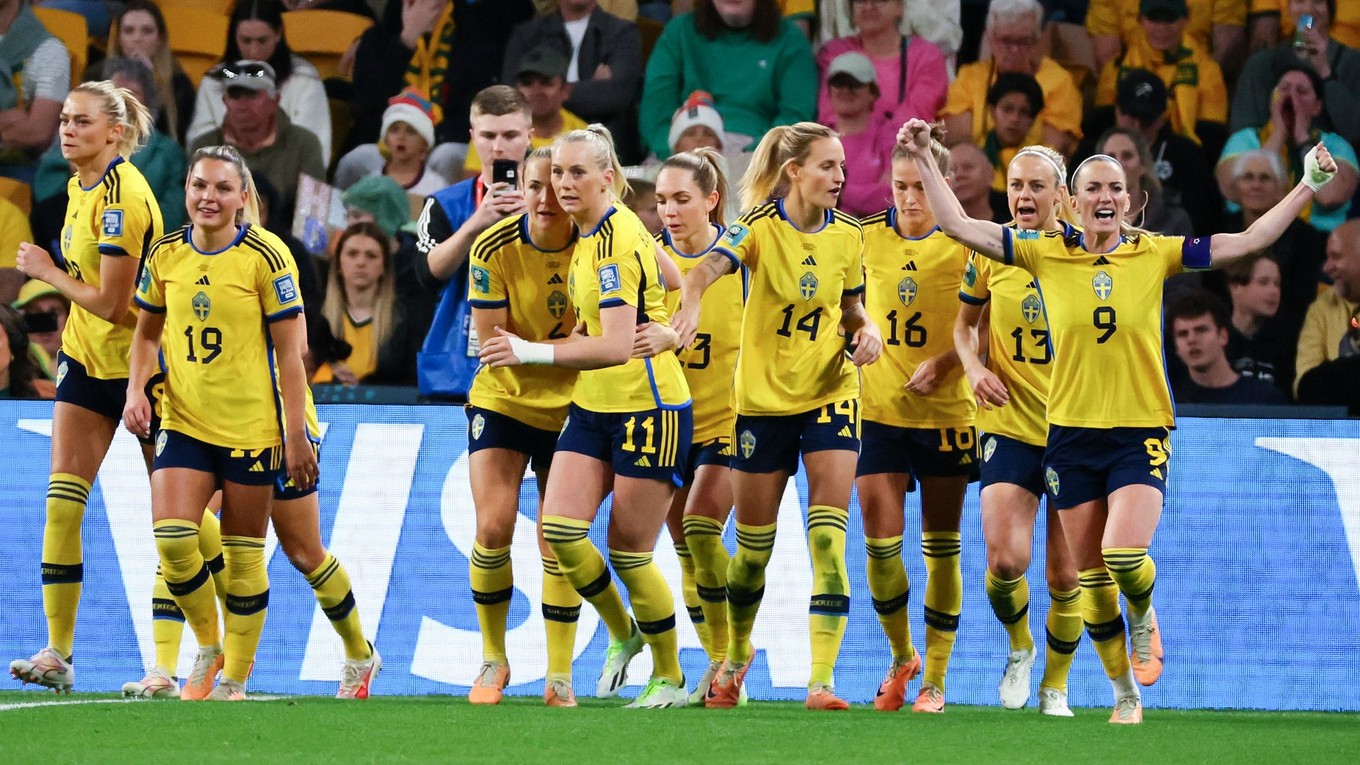 Švédske futbalistky. 