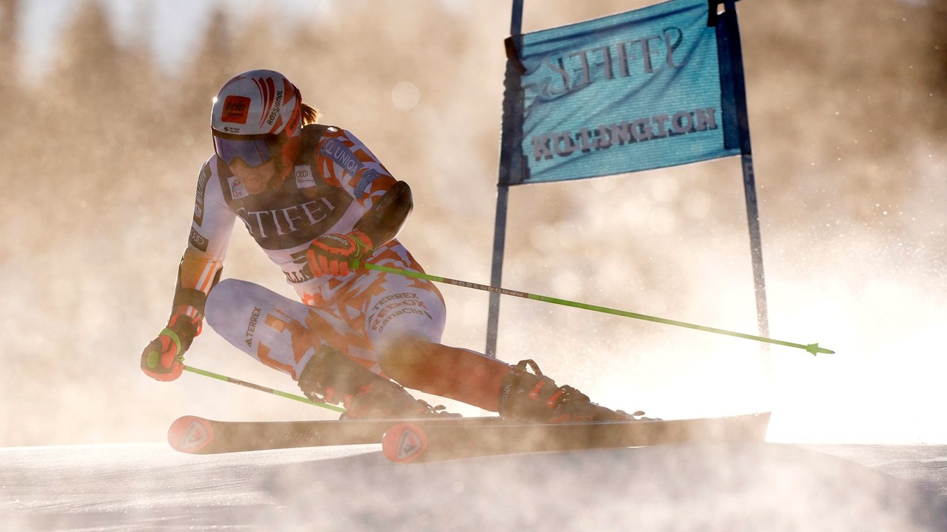 Petra Vlhová obsadila v obrovskom slalome v Killingtone desiate miesto. 