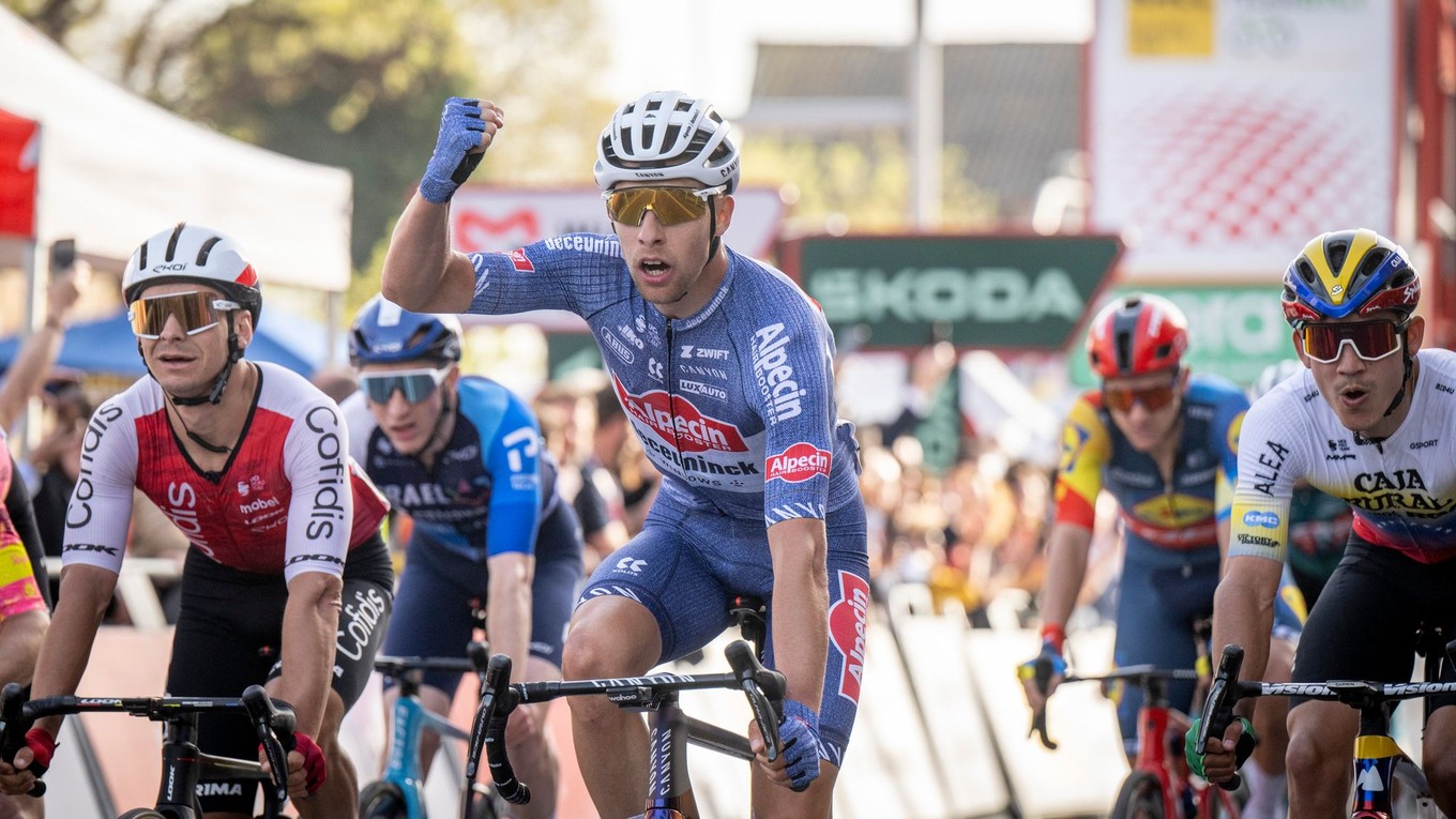 Francúzsky cyklista Axel Laurance vyhral 5. etapu Okolo Katalánska 2024. 
