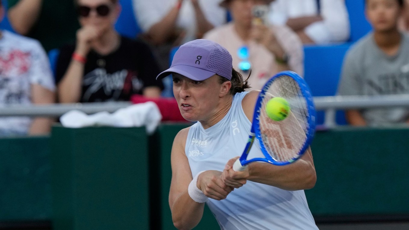 Poľská tenistka Iga Swiateková.