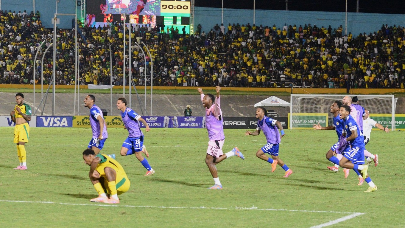 Radosť hráčov Curacaa