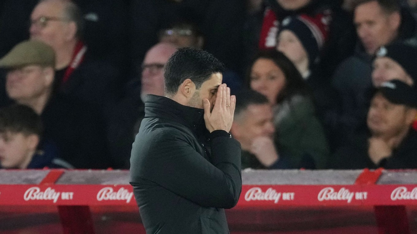 Tréner Arsenalu - Mikel Arteta.