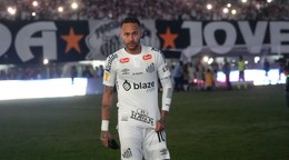 Neymar v drese FC Santos