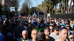 Mestský polmaratón v Neapole 2026, ilustračná fotografia. 