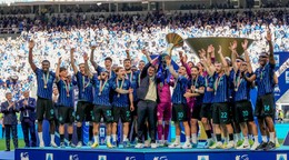 Futbalisti Interu Miláno.