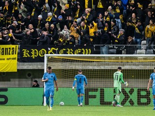 Na snímke hráči ŠK Slovan Bratislava.