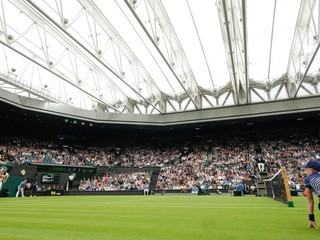 Hlavný kurt vo Wimbledone.