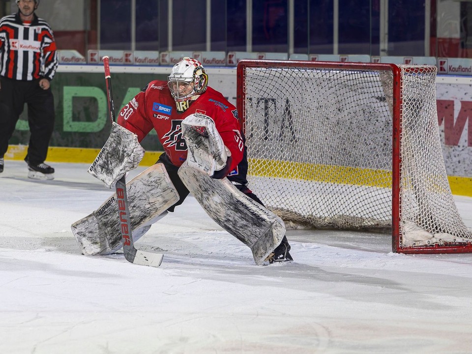 Momentka zo zápasu Považskej Bystrice.