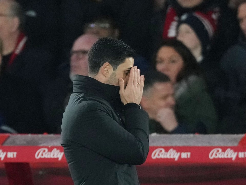 Tréner Arsenalu - Mikel Arteta.