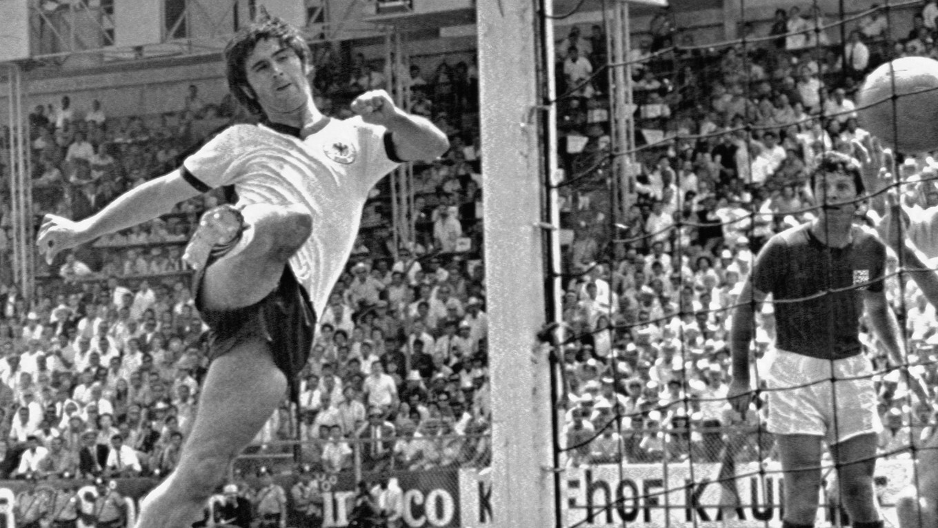 Bývalý nemecký futbalový reprezentant Gerd Müller na snímke z roku 1970.