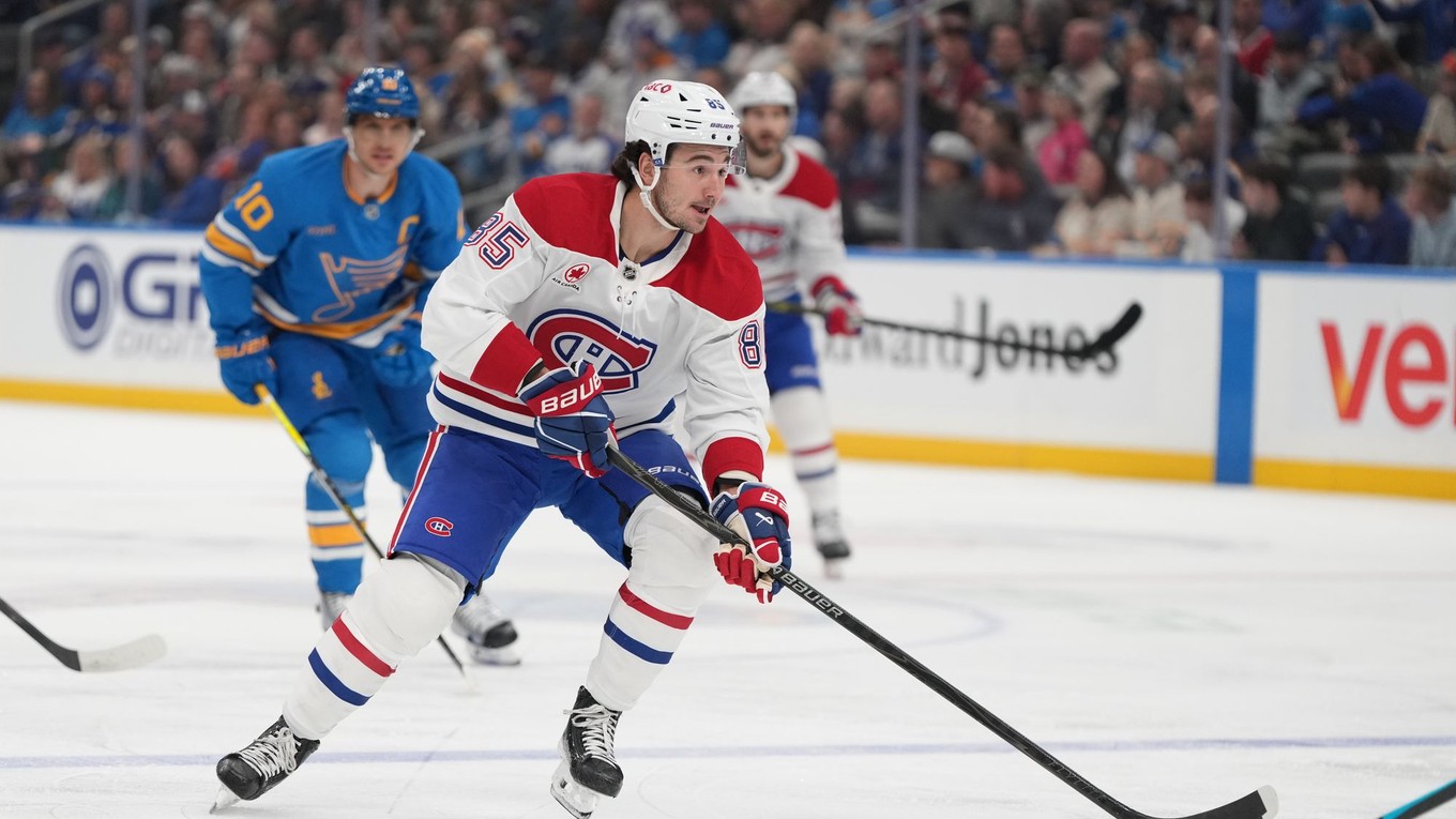 Alexandre Texier v zápase proti St. Louis.