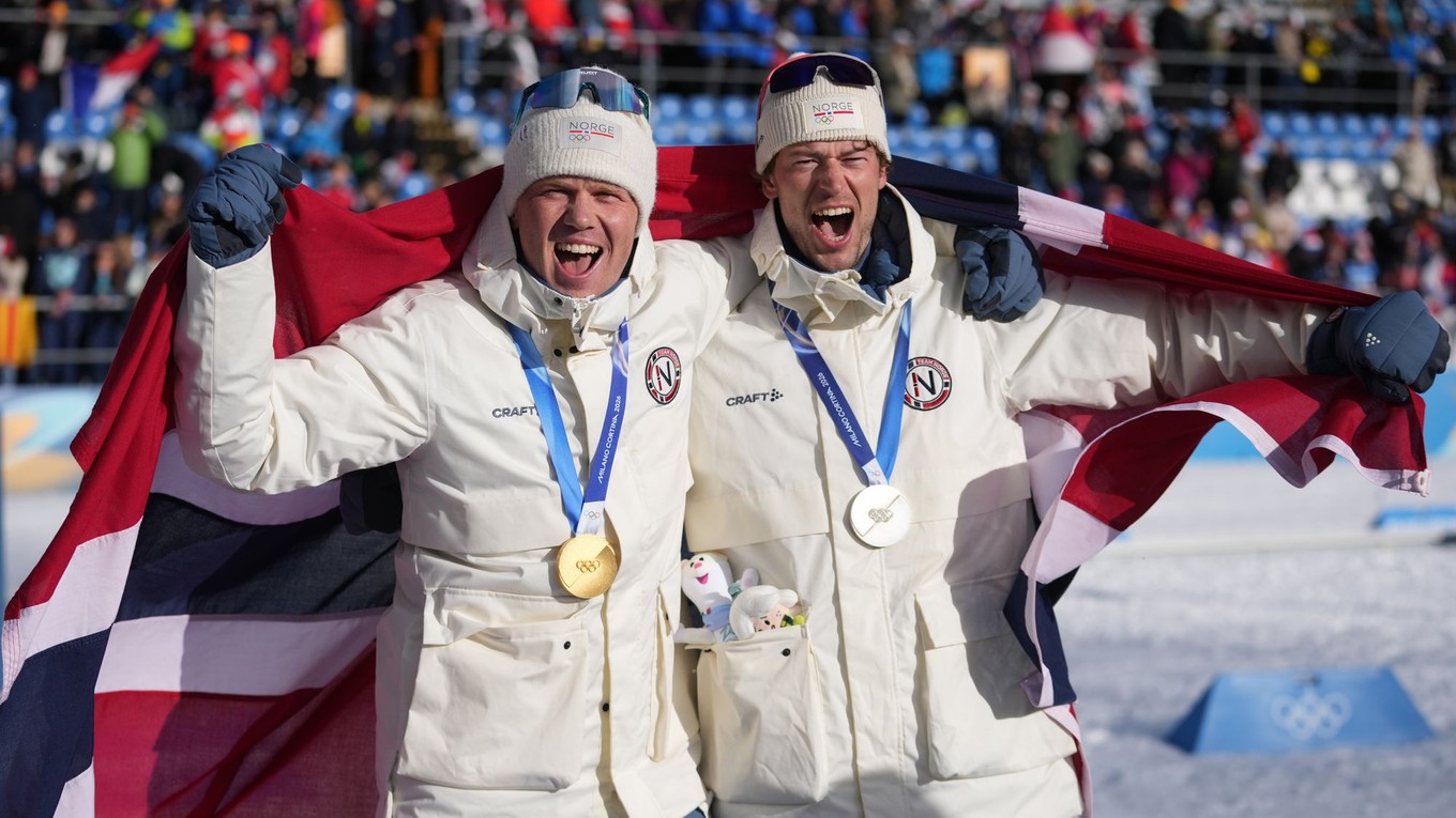 Johannes Dale-Skjevdal a Sturla Holm Laegreid sa tešia z medailí