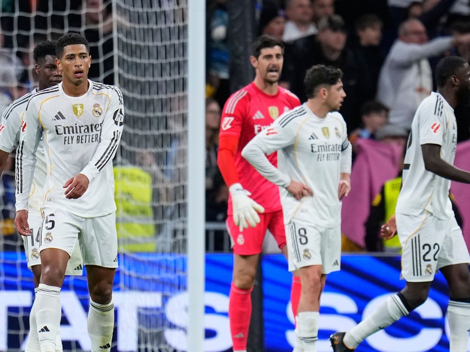 Real Madrid smúti po zápase s Celtou Vigo.