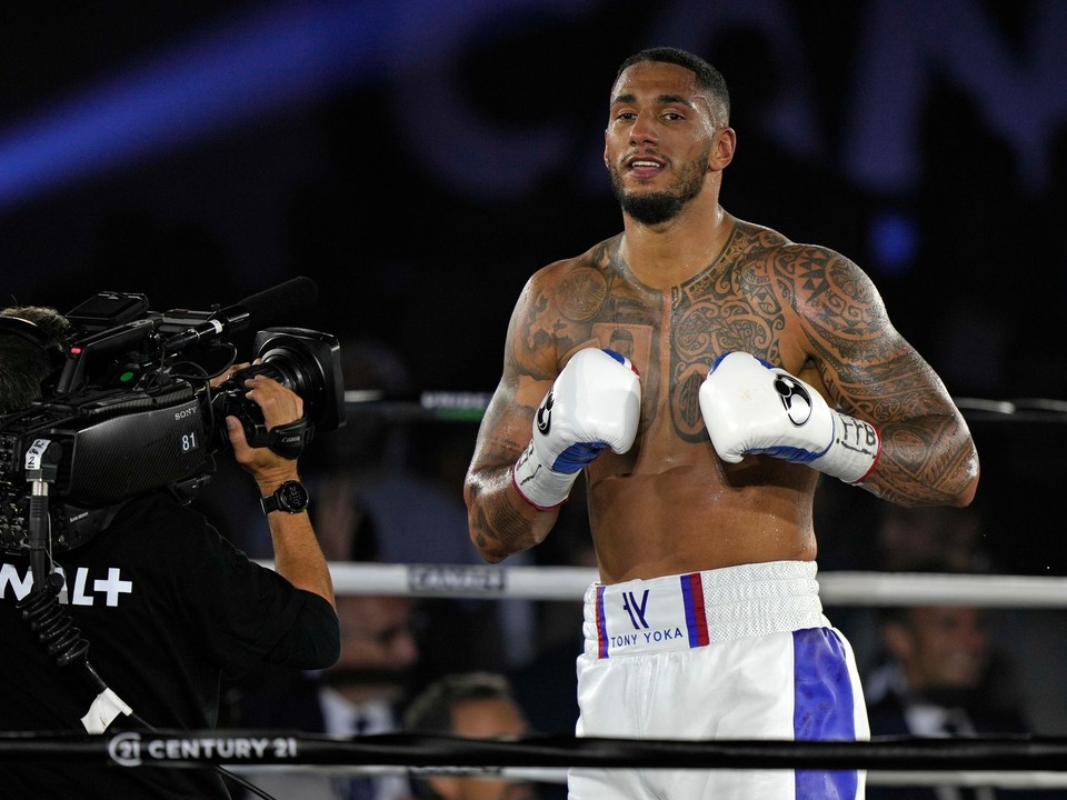 Boxer Tony Yoka
