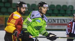 Momentka zo zápasu SHL HC Topoľčany - Vlci Žilina.