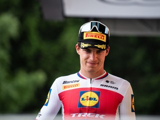 Český cyklista Mathias Vacek.