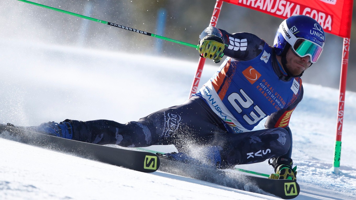 Slovenský lyžiar Adam Žampa.