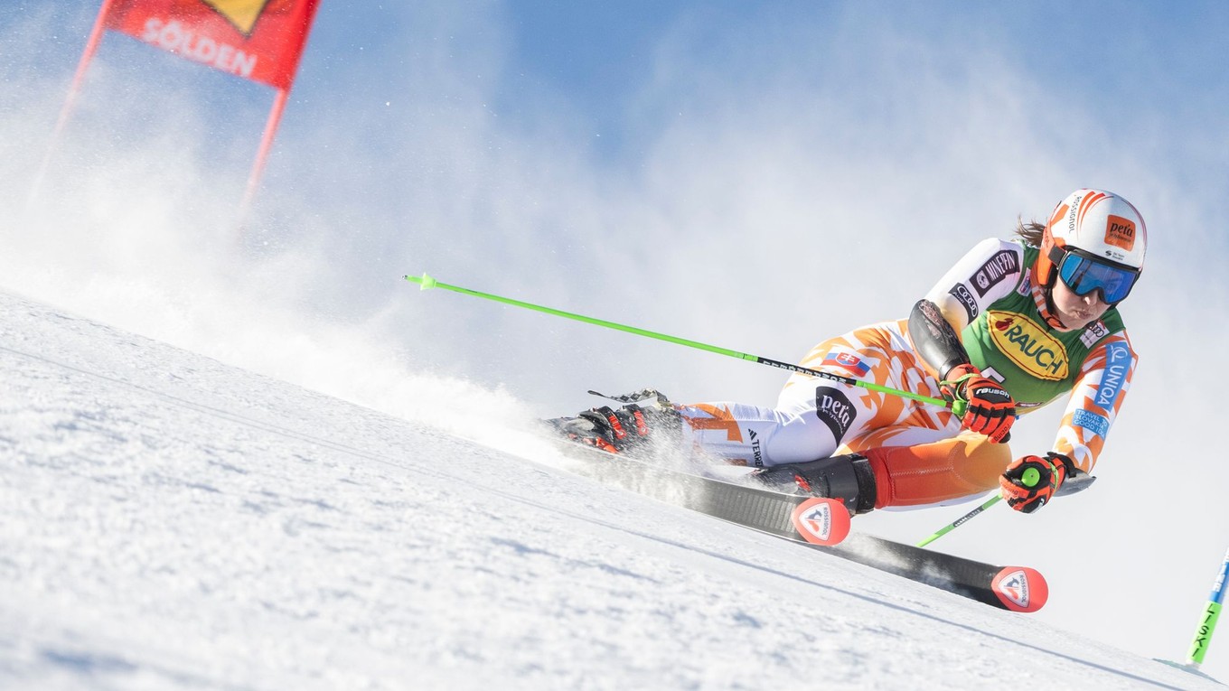 Slovenská lyžiarka Petra Vlhová.