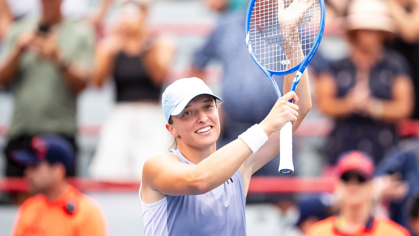 Poľská tenistka Iga Swiateková.