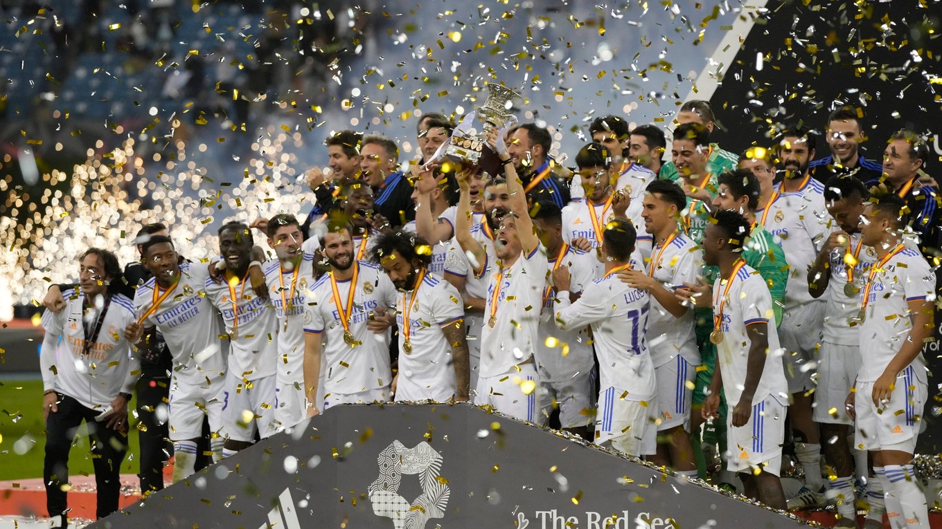 Real Madrid vyhral Superpohár.