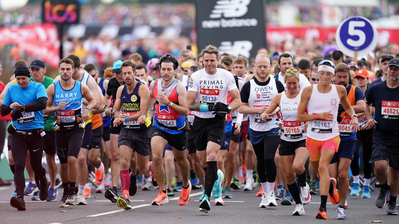 Maratón, ilustračná fotografia.