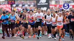 Maratón, ilustračná fotografia. 