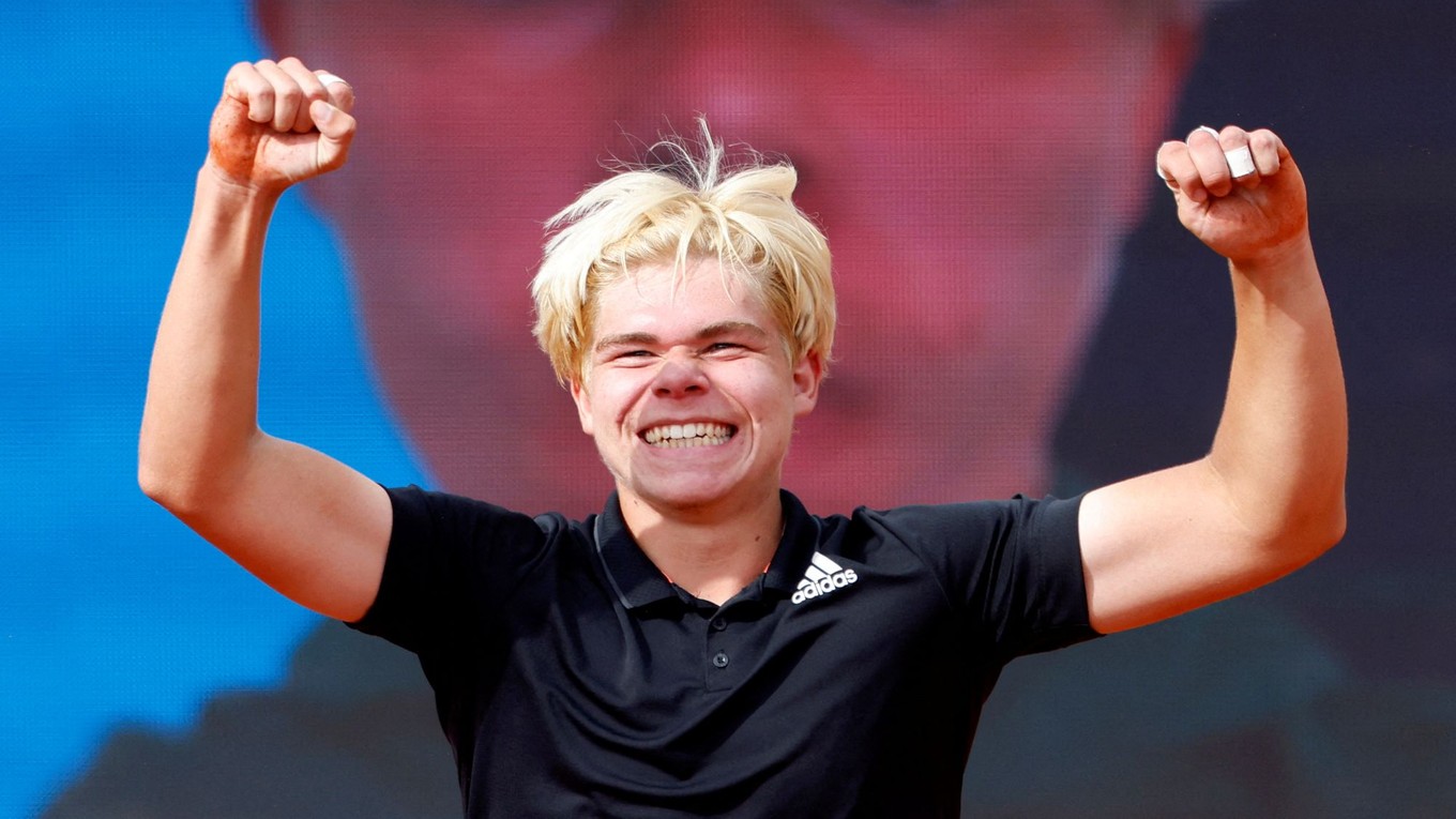 Diego Dedura-Palomero na turnaji ATP Mníchov 2025.