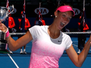 Tereza Mihalíková vyhrala juniorské Australian Open 2015.