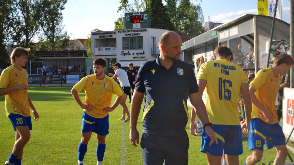Tréner OFK Dunajská Lužná Marián Tóth ušil dobrú taktiku