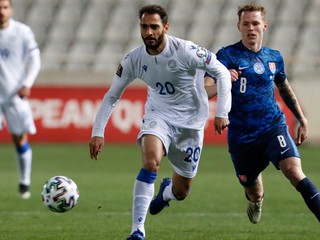Zápas Cypru so Slovenskom sa skončil bez gólov.