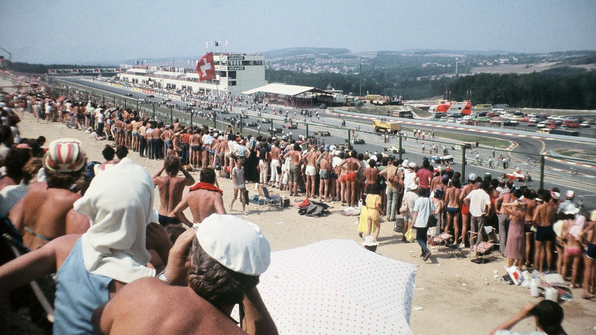 Zájazd na Veľkú cenu Maďarska Formuly 1 v roku 1986. 