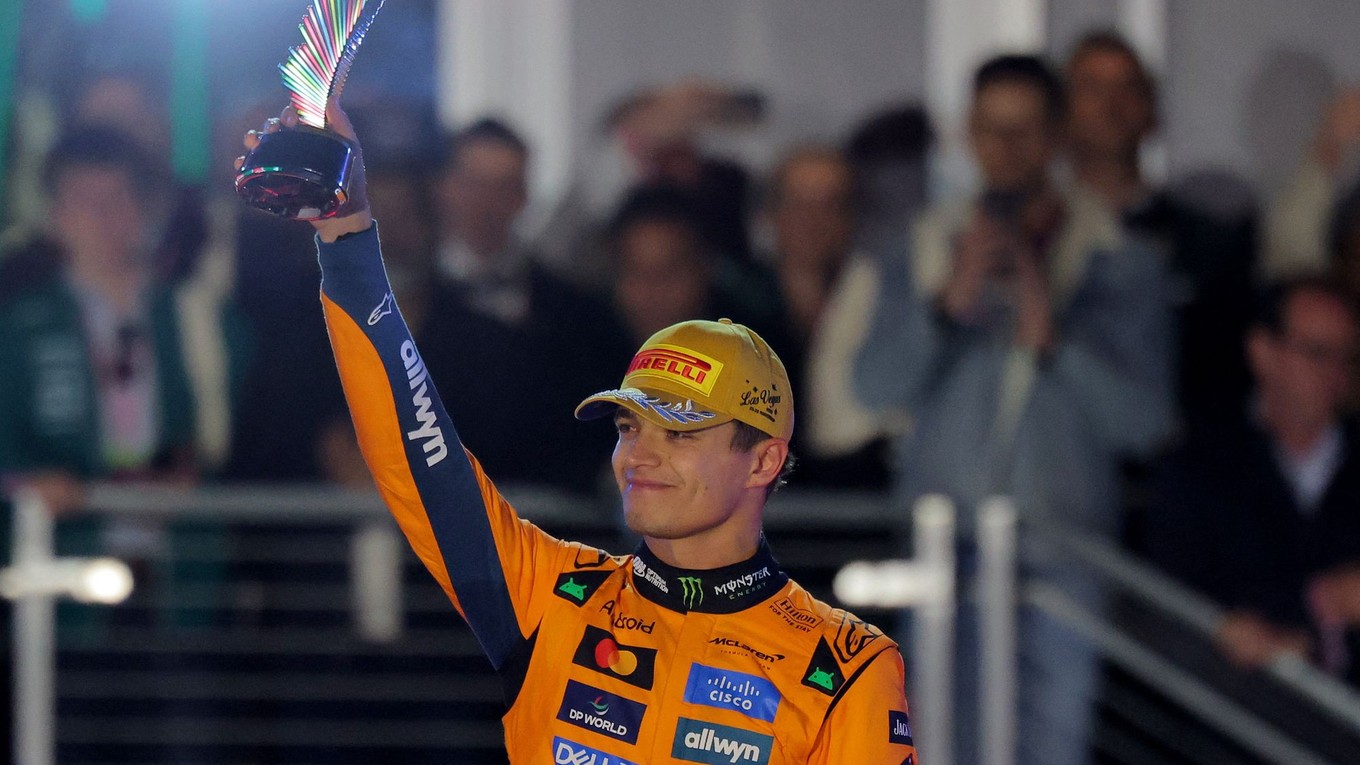 Lando Norris bol diskvalifikovaný po Veľkej cene Las Vegas 2025.