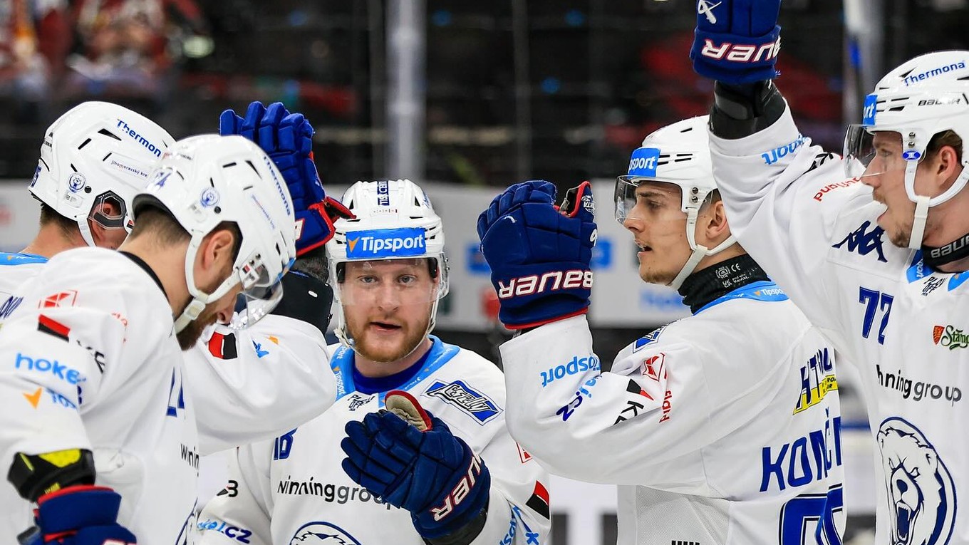 Hokejisti HC Kometa Brno.