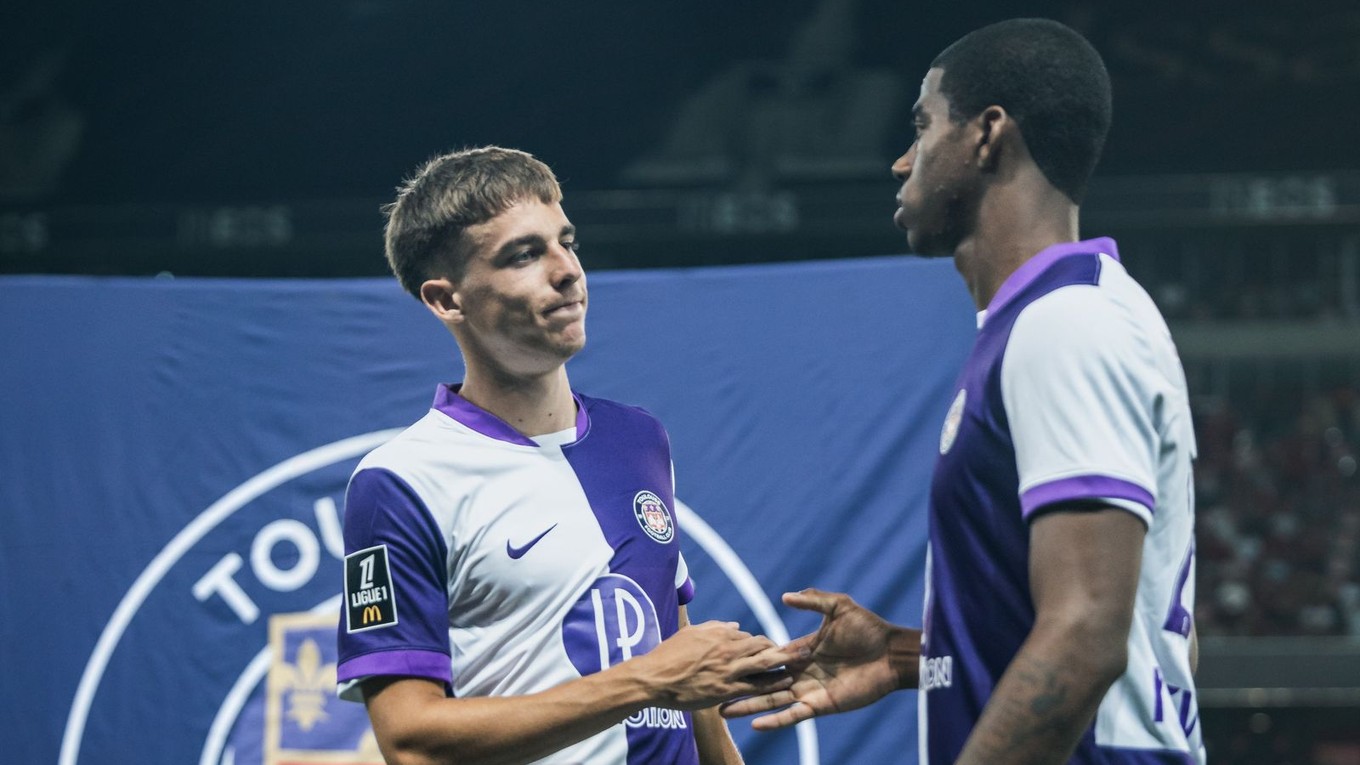 Mário Sauer (vľavo) v drese FC Toulouse